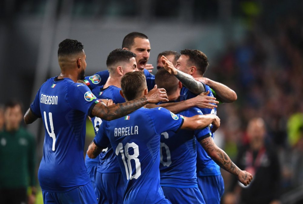 比格利亚进球，意大利击败比利时